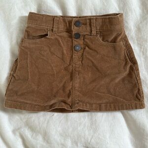 Old Navy camel corduroy skirt - size 2T